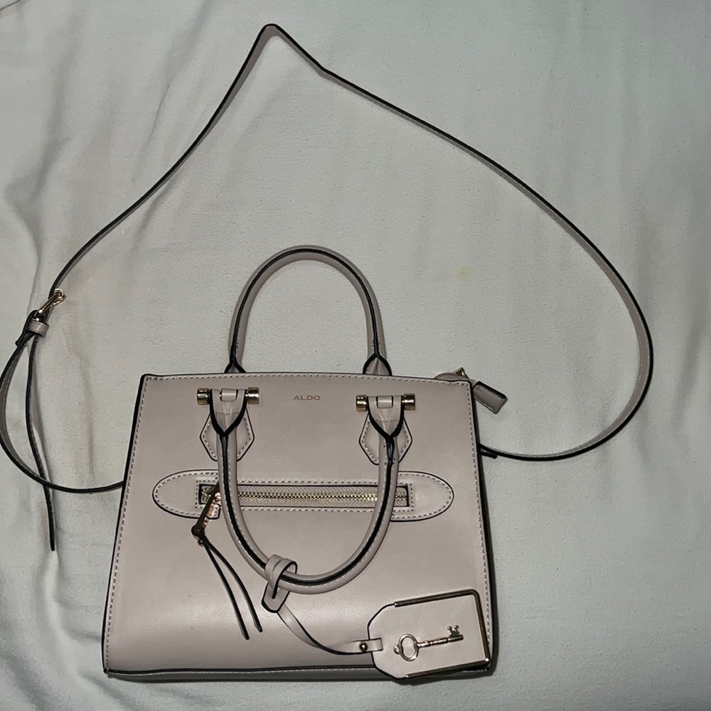 Women’s Aldo Zip Crossbody Cream